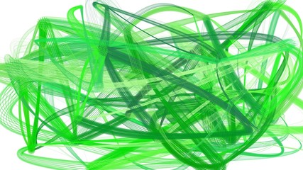 painted lime green, tea green and light green color chaos strokes. can be used as wallpaper, poster or background for social media illustration