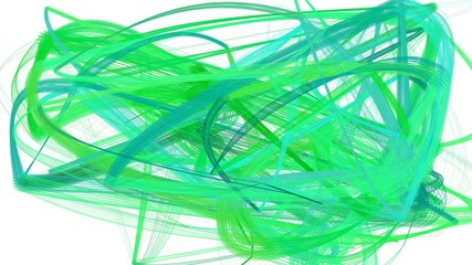 artistic medium sea green, light cyan and light green color brush strokes. abstract painting can be used as wallpaper, poster or background for social media illustration