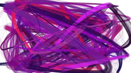 painted purple, orchid and very dark violet color chaos strokes. can be used as wallpaper, poster or background for social media illustration