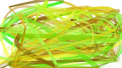 painted yellow green, light golden rod yellow and olive color chaos strokes. can be used as wallpaper, poster or background for social media illustration