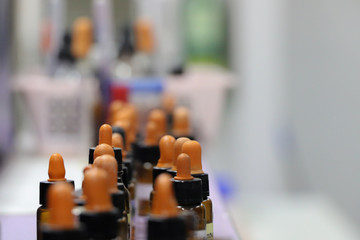 laboratory bottle for research in LAB.