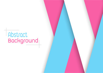 Abstract white pink and blue color background, vector eps10 illustration.