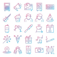 Party icons pack