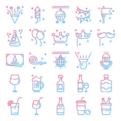 Party icons pack