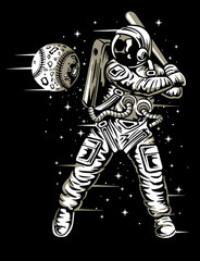 Astronauta beisbolista   © Miguel