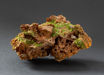 Fine and sharp green crystals of pyromorphite from France. Member of apatite group. A mineral...