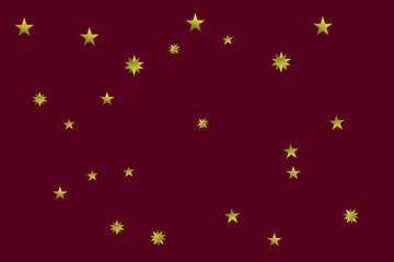 星空模様のデフォルメ背景　star background texture