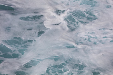 Meer Ozean Meerwasser mit verschiedenen Wasserfarben
