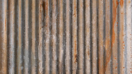 rusty zinc roof, metal background, old iron plate texture, dirty steel wall