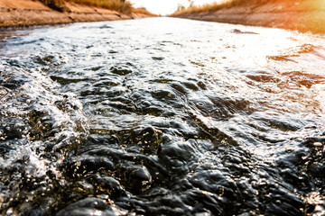 Water concepts, water streams and scenery