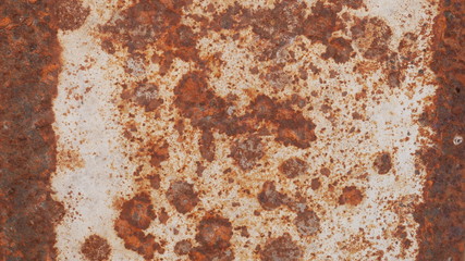 rusty metal background, old iron plate texture, dirty steel wall