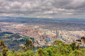 Fototapeta na wymiar Bogota, Colombia, Monserrate Park