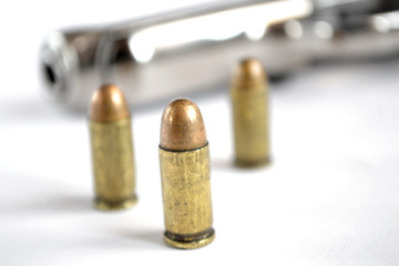 Pistol and ammunition