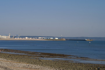 Fototapeta na wymiar Plage du Havre