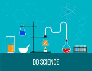 Laboratory equipment for chemistry science and education
