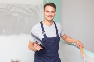 Young repairman working