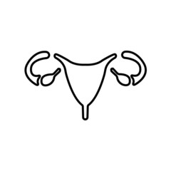 bladder icon. Vector illustration. Organ icon vector