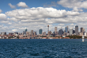 Sydney city centre skyline