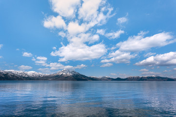 北海道・支笏湖と恵庭岳