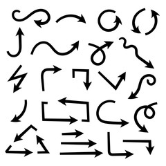 Black arrows