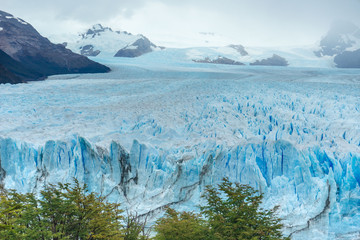 Fototapeta na wymiar view of the Perito Moreno Glacier