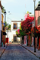 Fototapeta na wymiar Mexico Queretaro colonial city
