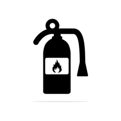 Fire extinguisher icon.Vector concept illustration for design.
