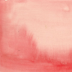  Watercolor background coral, red. Ideal for cards and invitations.