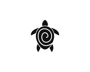 Turtle icon illustration design template
