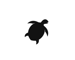 Turtle icon illustration design template