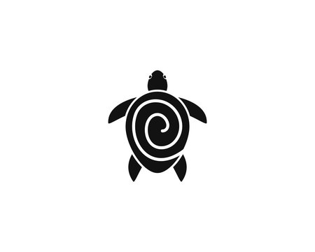 Turtle icon illustration design template