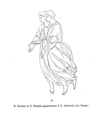 Christian illustration. Old image