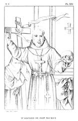 Christian illustration. Old image