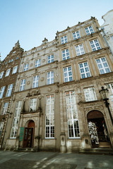 Fototapeta premium architecture of the old town of polish gdansk