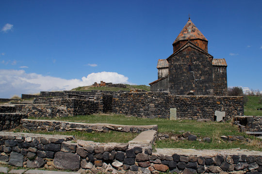 Sevanavank (Sevan Monastery) is a monastic complex located on a peninsula on the shore of Lake Sevan in the Gegharkunik region of Armenia. An ancient Christian shrine.