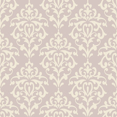 Ornamental seamless pattern in the style of Baroque..