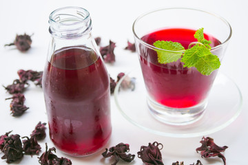 roselle juice (healthy drink) 