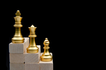 Chess for business concept, leader and success. - 266691351
