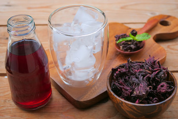roselle juice (healthy drink) 
