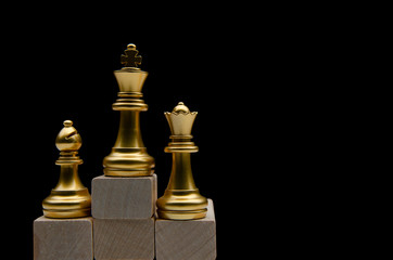 Chess for business concept, leader and success. - 266691362