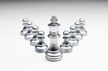 Chess for business concept, leader and success. - 266691368