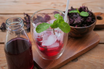 roselle juice (healthy drink) 