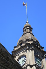 Uhrenturm auf dem Rathaus in Melboure in Australien