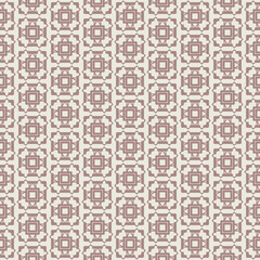 Seamless geometric pattern, retro style, textile and background