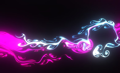 Magic space texture, pattern, looks like colorful smoke