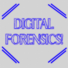 Word writing text Digital Forensics. Business photo showcasing investigation of material found in digital devices Seamless Endless Infinite Tiny Gray Dots Points Pattern Filling Up the Space