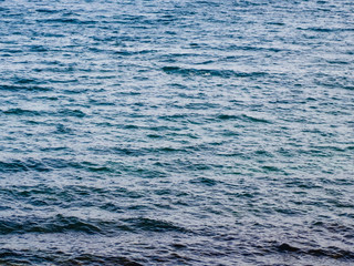 background sea waves in the afternoon
