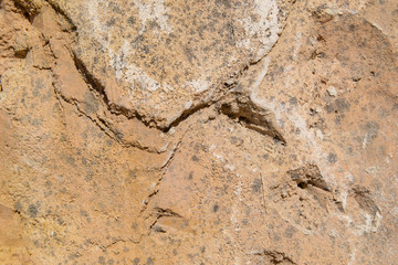 Brown stone wall, background, texture.