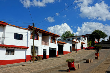 Fototapeta na wymiar Mexico Patzcuaro colonial city