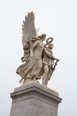 Berlin Germany Unter den Linden statue